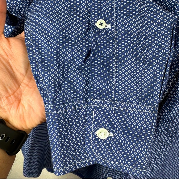 Bonobos 100% Cotton Standard Fit Long Sleeve Button Down Shirt XL Like New - Picture 4 of 6